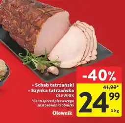 Intermarche Schab tatrzański Olewnik oferta