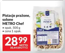 Makro Pistacje prażone, solone metro chef oferta