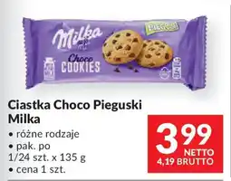 Makro Ciastka Choco Pieguski Milka oferta