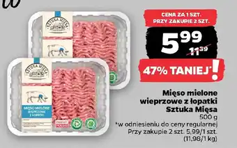 Mięso mielone wieprzowe z łopatki Sztuka Mięsa