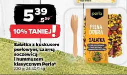 Netto Sałatka z kuskusem perłowym, czarną soczewicą i hummusem klasycznym Perla oferta