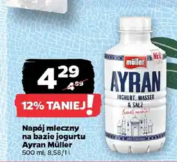 Netto Napój mleczny na bazie jogurtu Ayran Müller oferta