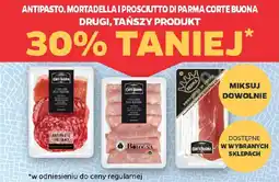 Netto Antipasto, mortadella i prosciutto di parma corte buona oferta