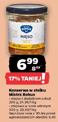 Netto Konserwa w słoiku Mistrz Rohus oferta