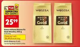Biedronka Kawa mielona Mocca Fix Gold Woseba 500 g oferta