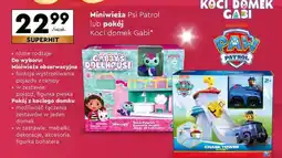 Biedronka Miniwieża Psi Patrol lub pokój Koci domek Gabi oferta