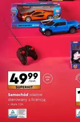 Biedronka Samochód zdalnie sterowany z licencją oferta