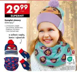 Biedronka Komplet zimowy dziecięcy oferta