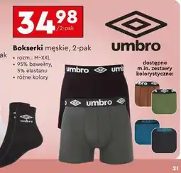 Biedronka Bokserki męskie , 2 pak oferta