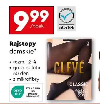 Biedronka Rajstopy damskie oferta