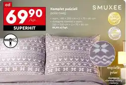 Biedronka Komplet pościeli polarowej oferta
