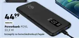 Biedronka Powerbank PD10, 22,5 W oferta