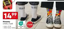 Biedronka Skarpety unisex, 2-pak oferta