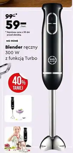 Biedronka Blender ręczny 300 W z funkcją Turbo oferta