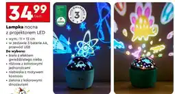 Biedronka Lampka nocna z projektorem LED oferta
