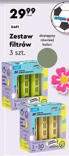Biedronka Zestaw filtrów 3 szt oferta
