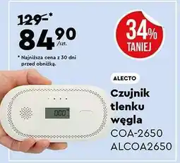 Biedronka Czujnik tlenku węgla COA-2650 ALCOA2650 oferta