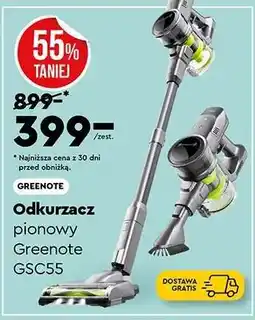 Biedronka Odkurzacz pionowy Greenote GSC55 oferta