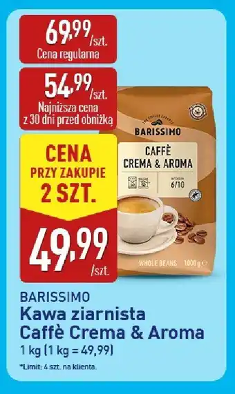 Kawa ziarnista Caffè Crema & Aroma 1 kg Barissimo
