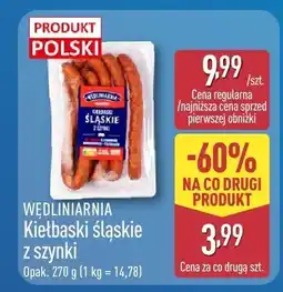 ALDI Kiełbaski śląskie z szynki Wędliniarnia oferta
