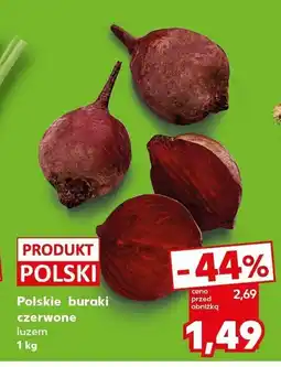 Kaufland Buraki czerwone polskie luzem Kaufland oferta