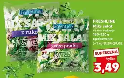 Kaufland Mix sałat różne rodzaje Freshline oferta