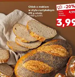 Kaufland Chleb z makiem w stylu rustykalnym Kaufland oferta