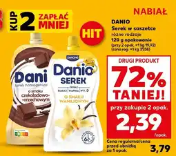 Kaufland Serek homogenizowany Danio różne rodzaje Danone oferta