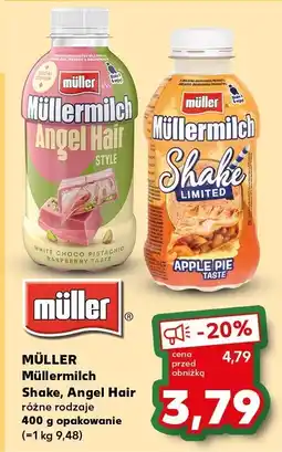 Kaufland Napój mleczny Müllermilch Shake różne rodzaje oferta