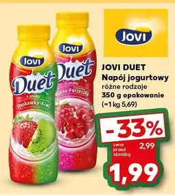 Kaufland Napój jogurtowy Duet różne rodzaje Jovi oferta