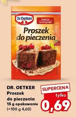 Kaufland Proszek do pieczenia Dr. Oetker oferta