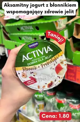 Kaufland Jogurt Activia Błonnik + Probiotyki Danone oferta