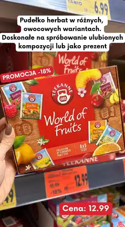 Kaufland Herbata owocowa World of Fruits Teekanne oferta