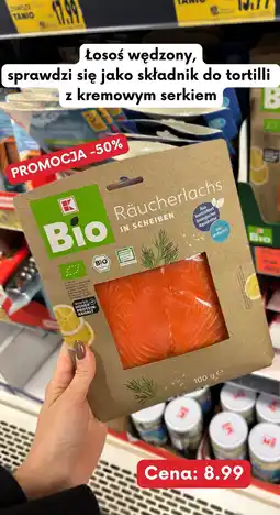 Kaufland Łosoś wędzony BIO K-Classic oferta