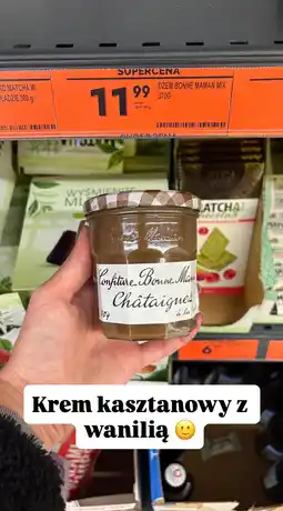 Biedronka Dżem Bonne Maman Mix 370g kasztanowy z wanilią oferta