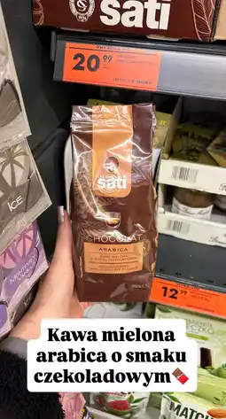 Biedronka Kawa mielona Sati Chocolat Arabica o smaku czekoladowym oferta