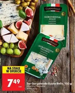 Biedronka Ser Gorgonzola pikantna Gusto Bello oferta