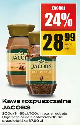 Supeco Kawa rozpuszczalna JACOBS 200g różne rodzaje oferta