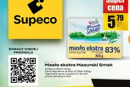 Supeco Masło ekstra Mazurski Smak Mlekpol oferta