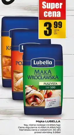 Supeco Mąka Lubella różne rodzaje oferta