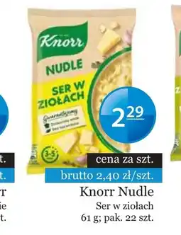 Specjał Nudle Knorr oferta