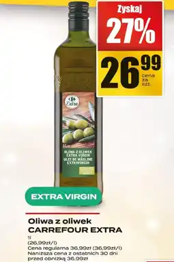 Supeco Oliwa z oliwek Carrefour Extra Virgin oferta