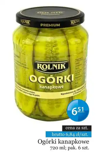 Specjał Ogórki Rolnik oferta