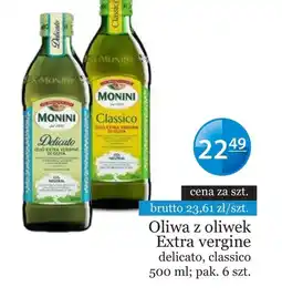 Specjał Oliwa z oliwek Monini oferta
