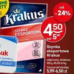 Żabka Szynka eksportowa Krakus oferta