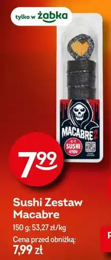 Żabka Sushi Zestaw Macabre oferta