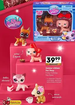 Biedronka Zestaw cozy holiday pairs Littlest Pet Shop oferta