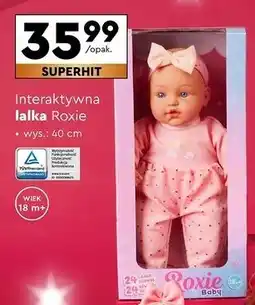 Biedronka Lalka roxie baby 40 cm Elefun oferta