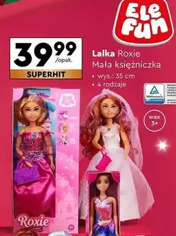Biedronka Lalka roxie mała księżniczka Elefun oferta