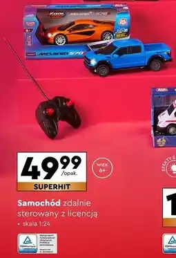 Biedronka Samochód zdalnie sterowany 1:24 Elefun oferta